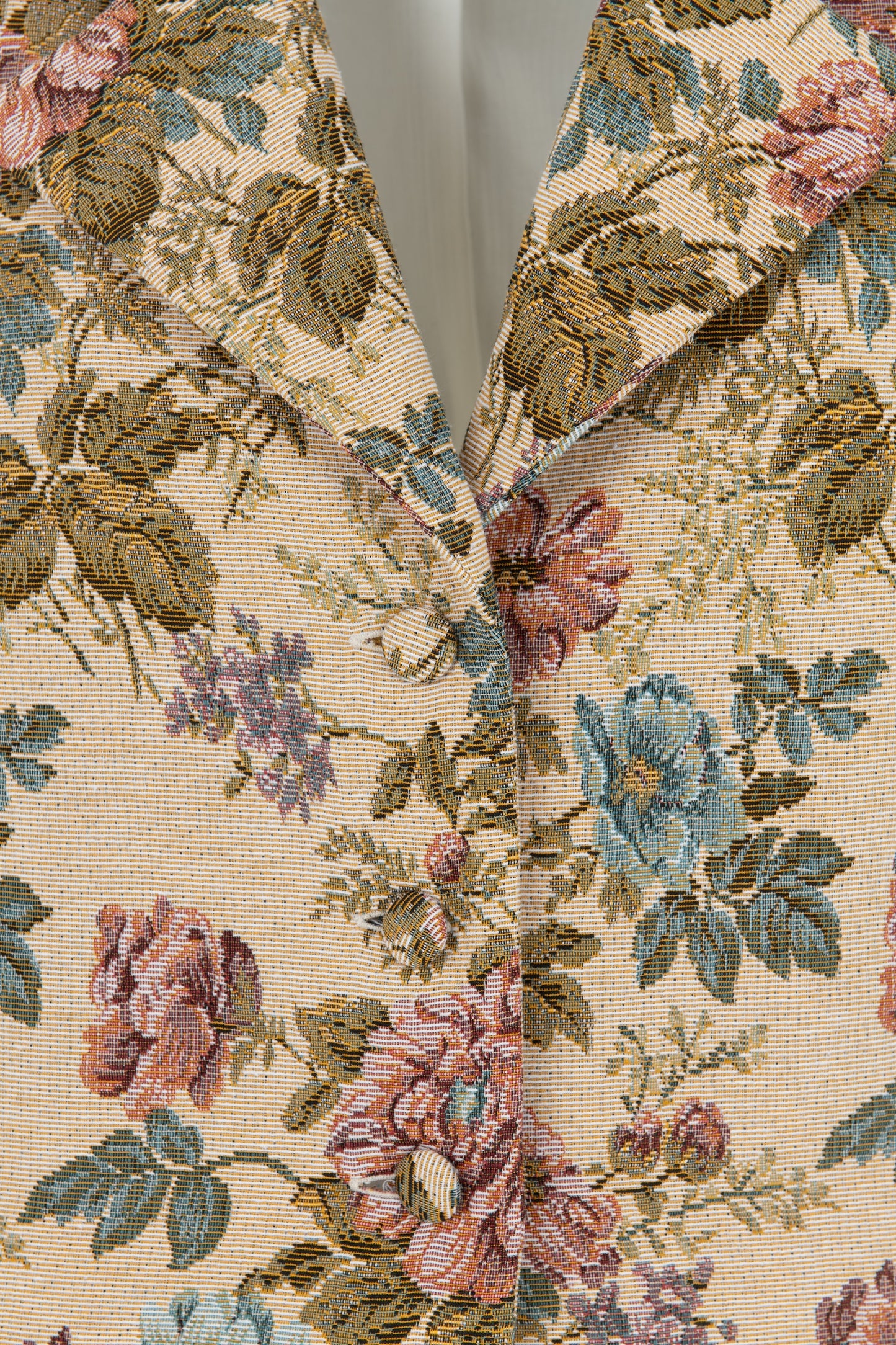 Blazer in jacquard floreale