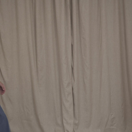 Video of model wearing boxy floral jacquard blazer by Botteghe Oscure, vintage-inspired upholstery pattern with tailored construction and fabric-covered buttons